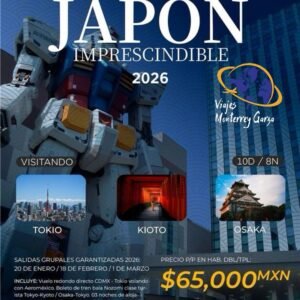 JAPON IMPRESINDIBLE 2026 10D/8N